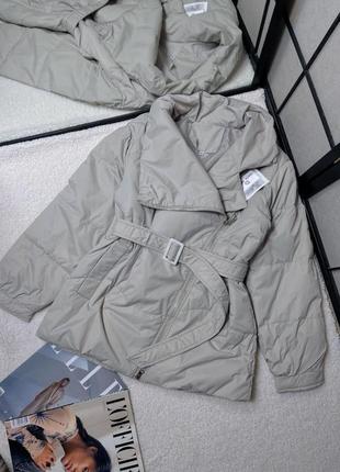 Легка демісезонна жіноча курточка з поясом m,l,xl,xxl оливковий
