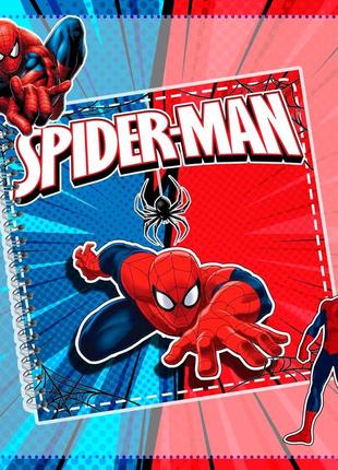 Альбом на липучках spider man