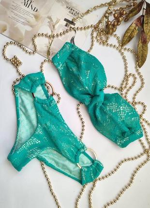 Victoria's secret xs s 34 36 34a 75a купальник бандо на кольцах