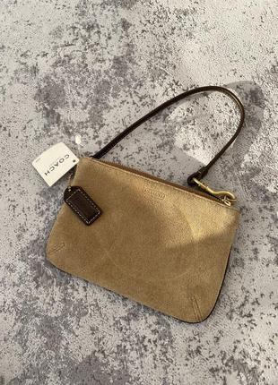 Новичка мини сумочка coach новая