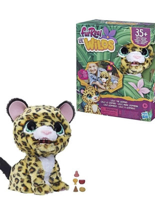 Іграшка м'яка hasbro frf інтерактивна леопард лоллі