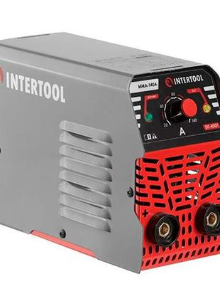 Апарат зварювальний інверторний intertool - mma-140a x 5300вт