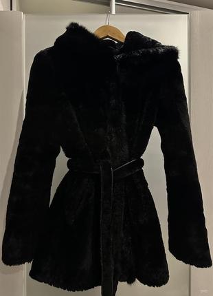 Натуральна жіноча шуба шубка мутон норка s m зимова зима 2024 куртка пуховик