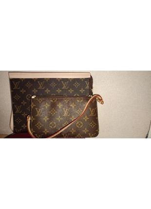 Клатч + кошелек в стиле luis vuitton