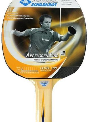 Ракетка для настільного тенісу donic-schildkrot appelgren 100