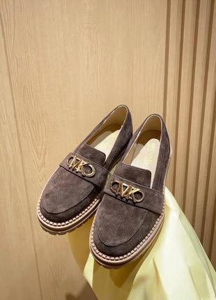 Лоферы замшевые michael kors