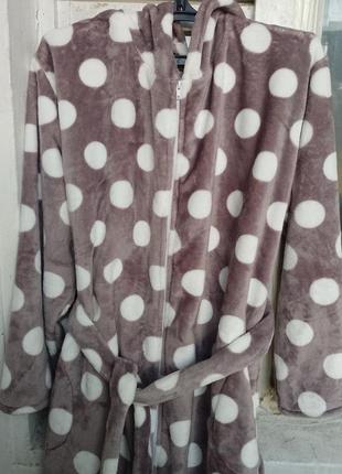 Женский махровый халат 56 р.