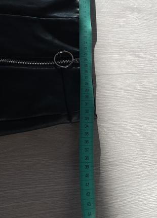 Лосини з екошкіри на флісі newyorker