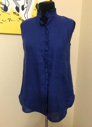 Блуза сорочка з льону нова