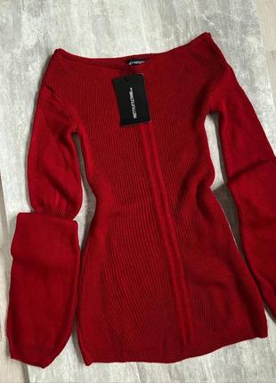 Вязаное платье y2k zara dollskill