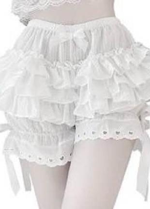 Шорты лолита аниме y2k dollskill юбка