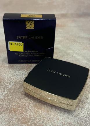Estée lauder - double wear stay-in-place matte powder foundation - матуюча пудра, 3n1 - ivory beige, 12 g