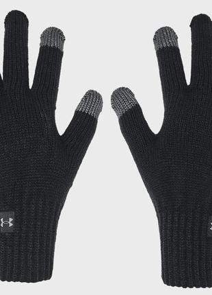 Рукавички ua halftime gloves чорний жін s/m