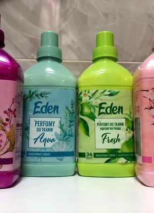 (36 стирок) кондиционер, парфюм для одежды eden floral 720мл