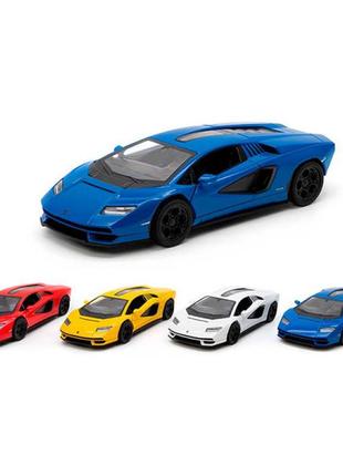Машинка lamborghini countachl металева інерційна 4 кольори