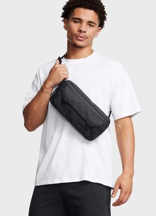 Сумка на пояс ua triumph crossbody 3,5l чорний уні 29x14x5 см