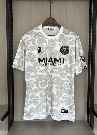 Крутезна футболка bape x miami👕1 фото