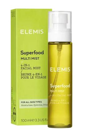 Спрей для обличчя 4-в-1 elemis superfood kefir-tea multi mist