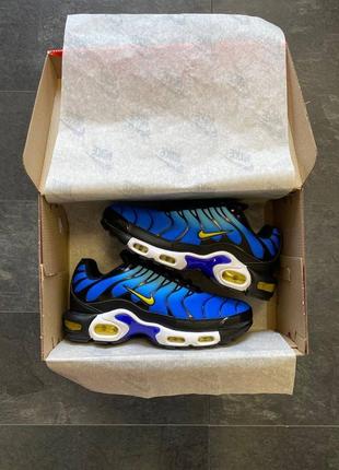 Nike air max tn plus "hyper blue"8 фото