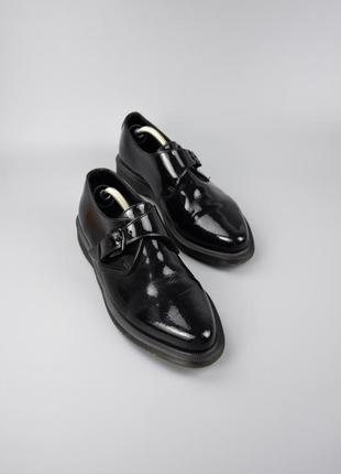 Туфли dr.martens miller мартинсы черные3 фото