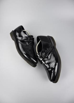 Туфли dr.martens miller мартинсы черные4 фото