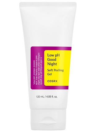 Cosrx low ph goodnight soft peeling gel пілінг-гель для обличчя м'який відлущуючий