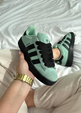 Жіночі кросівки adidas campus turquoise