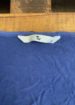 Женская футболка tu (ту мрр идеал оригинал синяя)5 фото