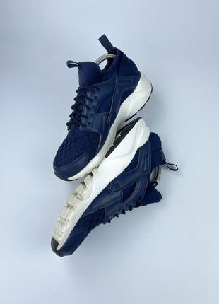 Nike air huarache найк кроссовки синие 444 фото