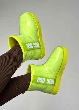 Ugg classic clear mini sulfur 4