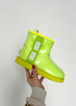 Ugg classic clear mini sulfur 9