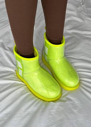 Ugg classic clear mini sulfur 7