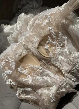 Весильное платье бренда oksana mukha