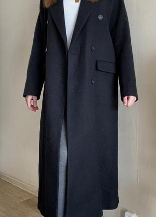 Черное пальто lc waikiki2 фото