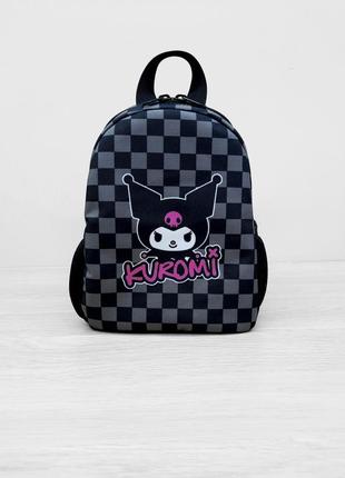 Дитячий дошкільний рюкзак куромі 2-4 років 22*18*8 см kuromi