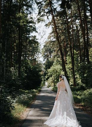 Весильное платье бренда oksana mukha