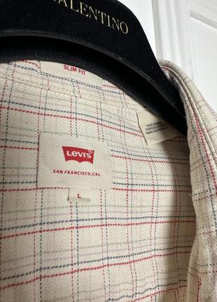 Рубашка в клетку levi’s4 фото