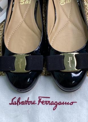 Женские балетки ferragamo (феррагамо) номерные3 фото