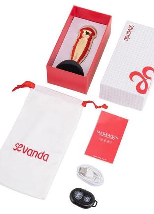 Масажер простати lockink sevanda hercules vibrating prostate massager 8