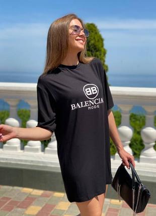 Футболка туніка «balenciaga»