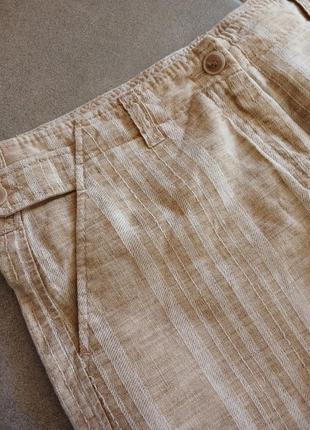 Широкі штани лляні палаццо4 фото