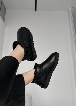 Ultra mini black leather premium 4