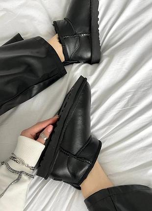 Ultra mini black leather premium 5