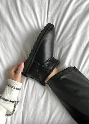 Ultra mini black leather premium 3