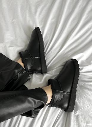 Ultra mini black leather premium 6