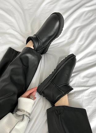 Ultra mini black leather premium 8