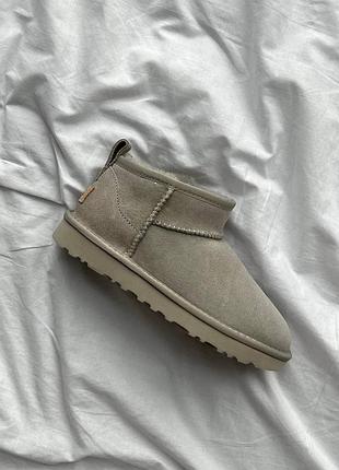 Ugg ultra mini light gray premiun 2