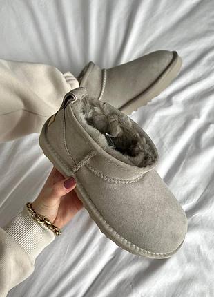 Ugg ultra mini light gray premiun 7