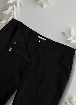 Классические базовые брюки штаны с разрезами по бокам сбоку6 фото
