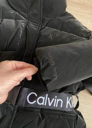 Дуже стильний зимовий пуховик Triple calvin klein. оригінал!6 фото